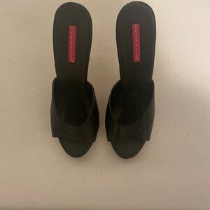 Bordello Hollywood Stilettos Polly Mule Women's Size 10